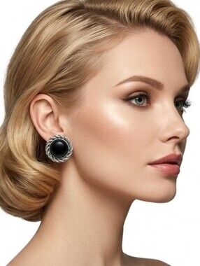 Vintage Clip On Earrings